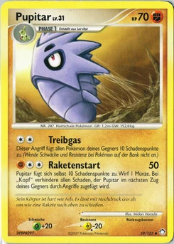 Pokémon-Karte Pupitar 059/123