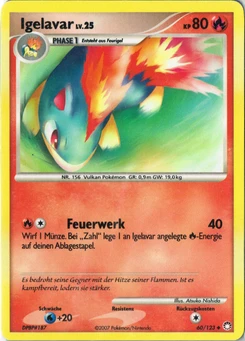 Pokémon-Karte Igelavar 060/123