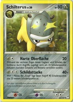 Pokémon-Karte Schilterus 063/123