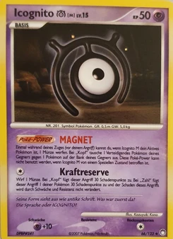 Pokémon-Karte Icognito M 066/123