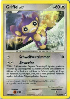 Pokémon-Karte Griffel 070/123
