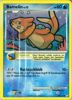 Pokémon-Karte Bamelin 075/123