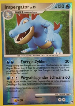 Pokémon-Karte Impergator 008/123