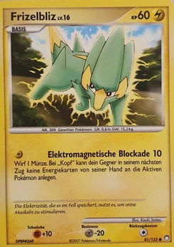 Pokémon-Karte Frizelbliz 081/123