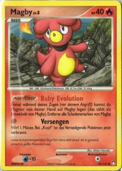 Pokémon-Karte Magby 088/123