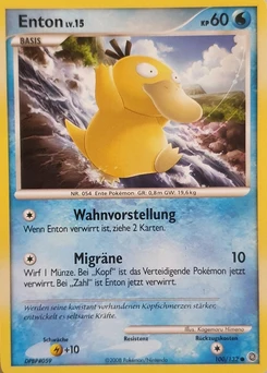 Pokémon-Karte Enton 100/132