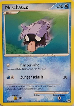 Pokémon-Karte Muschas 105/132