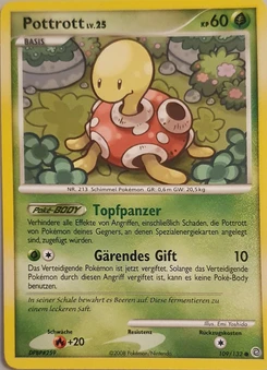 Pokémon-Karte Pottrott 109/132