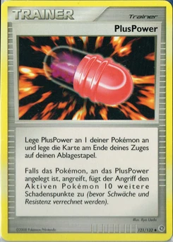 Pokémon-Karte PlusPower 121/132