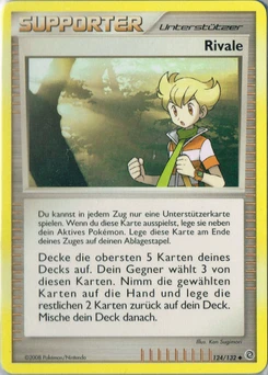 Pokémon-Karte Rivale 124/132