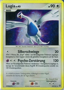 Pokémon-Karte Lugia 014/132