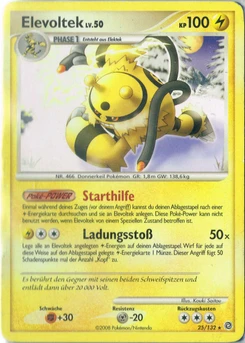 Pokémon-Karte Elevoltek 025/132