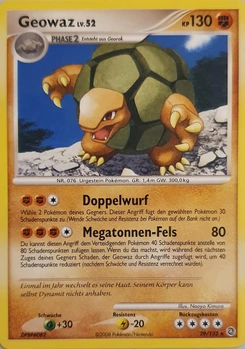 Pokémon-Karte Geowaz 029/132