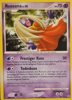 Pokémon-Karte Rossana 030/132