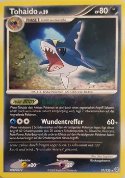 Pokémon-Karte Tohaido 037/132