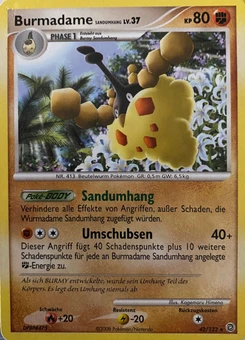 Pokémon-Karte Burmadame Sandumhang 042/132
