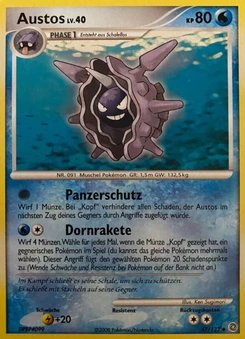 Pokémon-Karte Austos 047/132