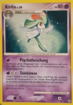 Pokémon-Karte Kirlia 053/132