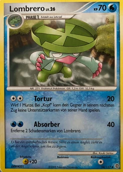 Pokémon-Karte Lombrero 054/132