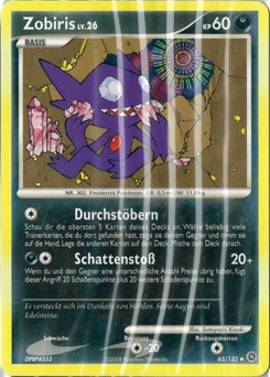 Pokémon-Karte Zobiris 063/132