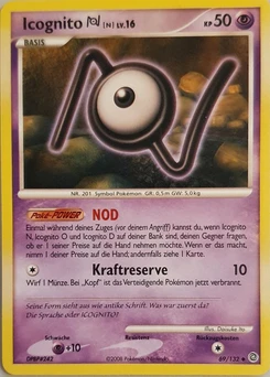 Pokémon-Karte Icognito N 069/132