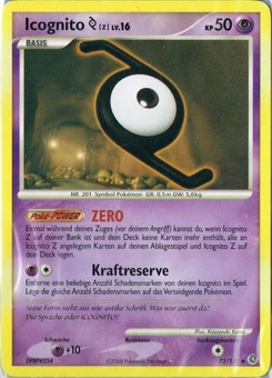 Pokémon-Karte Icognito Z 072/132