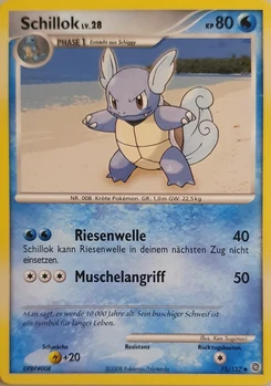 Pokémon-Karte Schillok 075/132