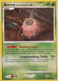 Pokémon-Karte Burmy Lumpenumhang 080/132