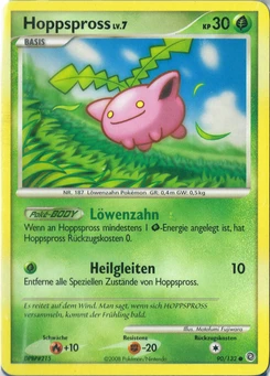 Pokémon-Karte Hoppspross 090/132