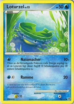 Pokémon-Karte Loturzel 092/132