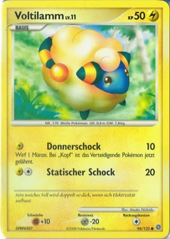 Pokémon-Karte Voltilamm 094/132