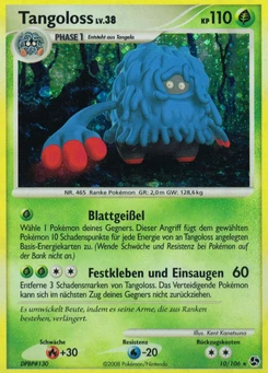 Pokémon-Karte Tangoloss 010/106