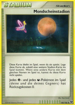 Pokémon-Karte Mondscheinstadion 100/106