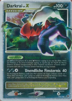 Pokémon-Karte Darkrai 104/106