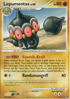 Pokémon-Karte Lepumentas 015/106