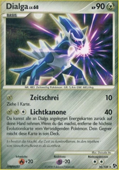 Pokémon-Karte Dialga 016/106