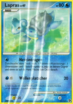 Pokémon-Karte Lapras 021/106