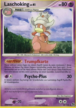 Pokémon-Karte Laschoking 028/106