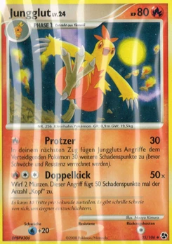 Pokémon-Karte Jungglut 035/106