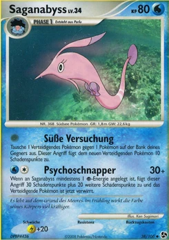 Pokémon-Karte Saganabyss 038/106