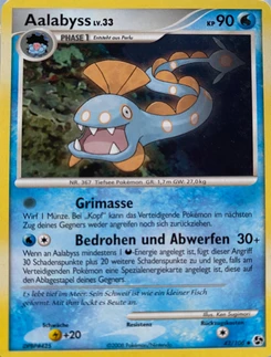 Pokémon-Karte Aalabyss 042/106