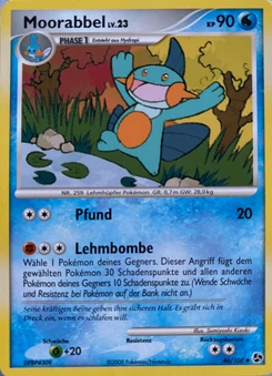 Pokémon-Karte Moorabbel 046/106