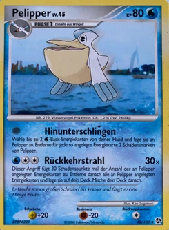 Pokémon-Karte Pelipper 048/106