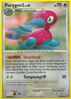 Pokémon-Karte Porygon2 049/106