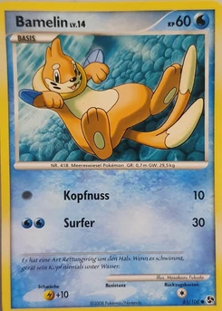 Pokémon-Karte Bamelin 061/106