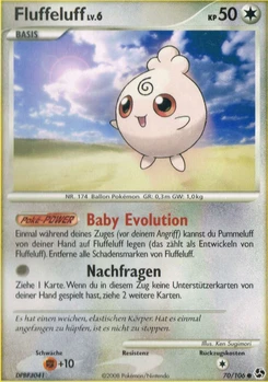 Pokémon-Karte Fluffeluff 070/106