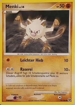 Pokémon-Karte Menki 079/106