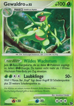 Pokémon-Karte Gewaldro 008/106