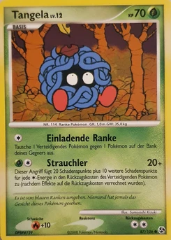 Pokémon-Karte Tangela 087/106