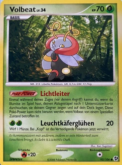 Pokémon-Karte Volbeat 092/106